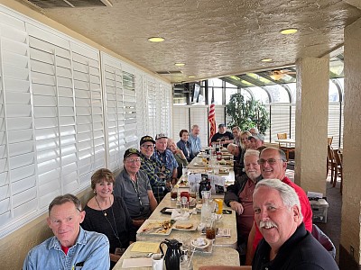 Latest turn out for club meeting 03/05/2022